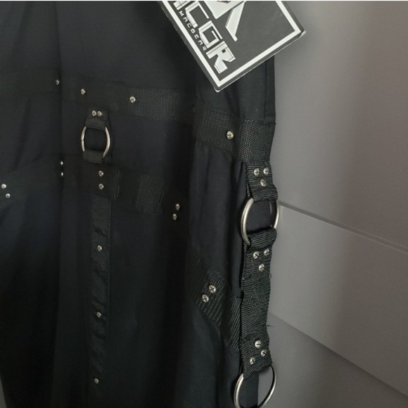 MACGIRL MacGear Screw Studded O-Ring Maxi Skirt Size XL - Picture 11 of 17